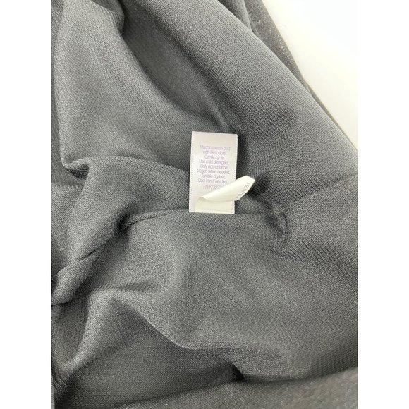 Jennifer Lopez sheath dress s short sleeve stretchy blue green geo - Picture 8 of 10